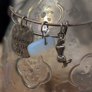 Handmade bracelet with mermaid
